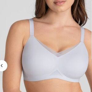 Honeylove Light Gray Crossover Bra